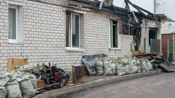 Professional Soot Cleanup technician working in Annapolis Junction, MD